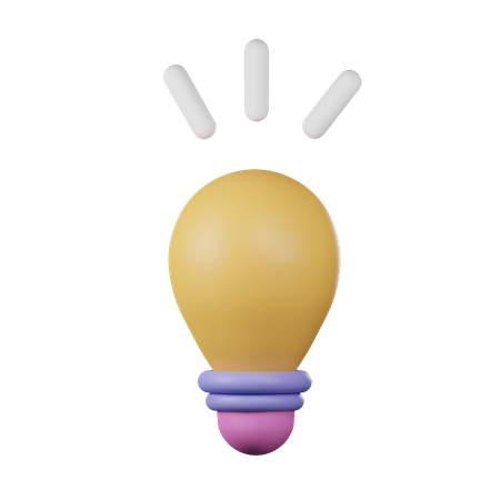 Creative Idea 3D Icon