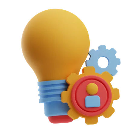 Creative Ideas  3D Icon