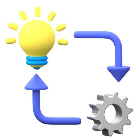 Creative Implementation  3D Icon