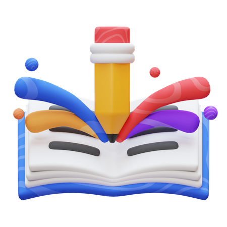 Creative Learning  3D Icon