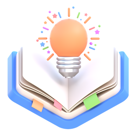 Creative Learning  3D Icon