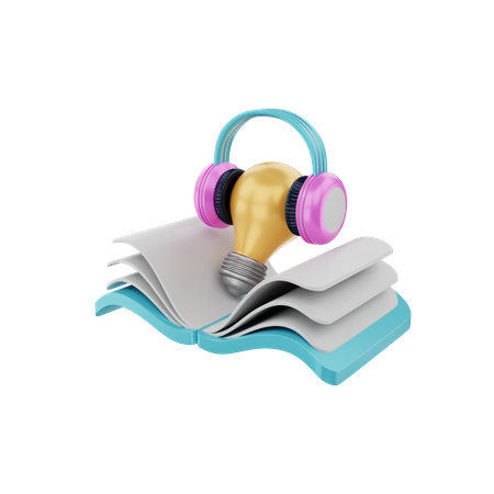 Creative Learning  3D Icon