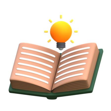 Creative Learning  3D Icon