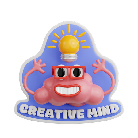 Creative Mind  3D Icon