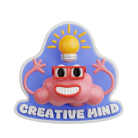 Creative Mind  3D Icon