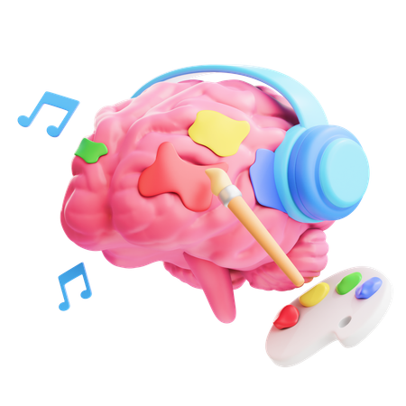 Creative Mind  3D Icon