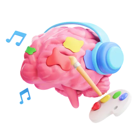 Creative Mind  3D Icon