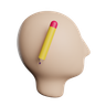 creative mind emoji 3d