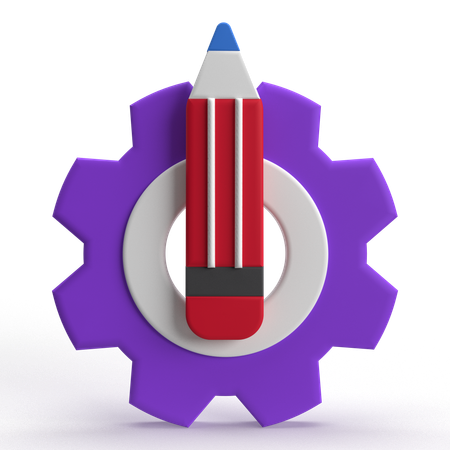 Creative Process  3D Icon