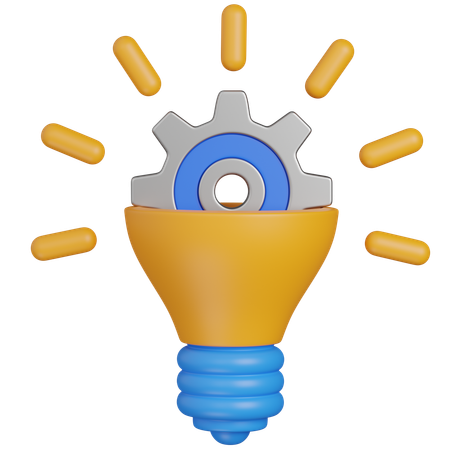 Creative Process  3D Icon