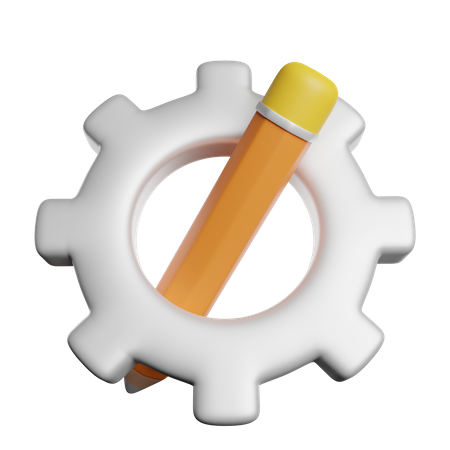 Creative Process  3D Icon