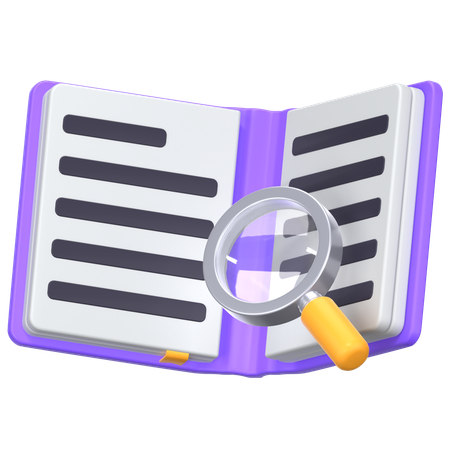 Creative Research  3D Icon