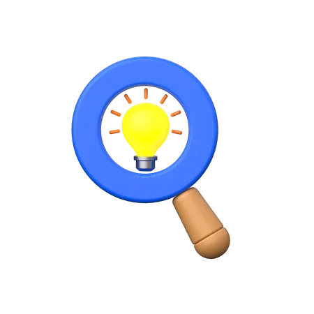 Creative Search  3D Icon