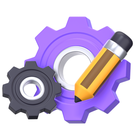 Creative Setting  3D Icon