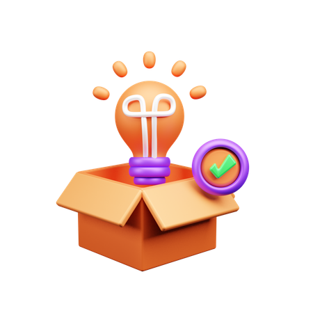 Creative solutions  3D Icon