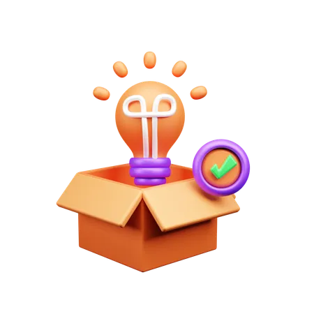 Creative solutions  3D Icon