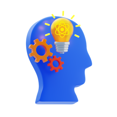 Creative Thinking  3D Icon