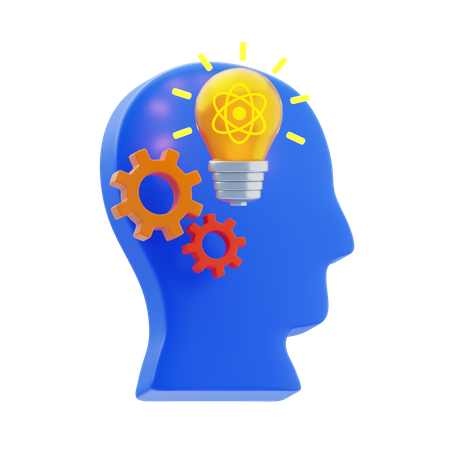 Creative Thinking  3D Icon