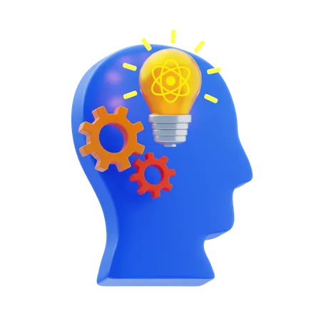 Creative Thinking  3D Icon