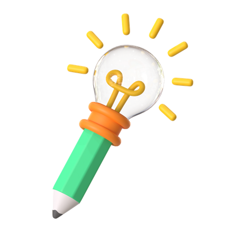 Creative Writing  3D Icon