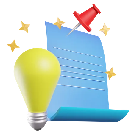 Creative Writing  3D Icon