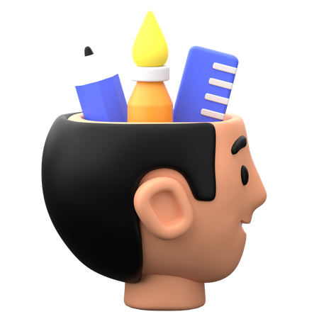 創造性  3D Icon