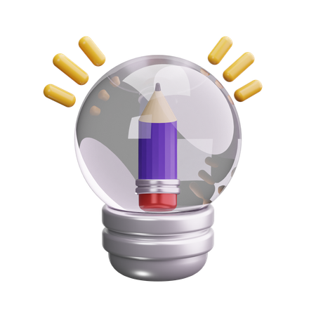 Creativity  3D Icon