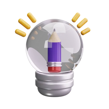 Creativity  3D Icon