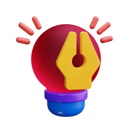 Creativity Idea  3D Icon