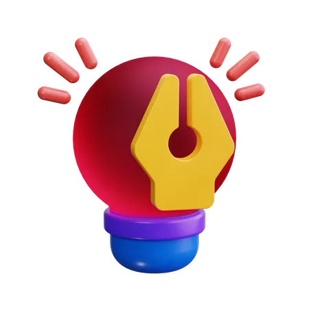 Creativity Idea  3D Icon