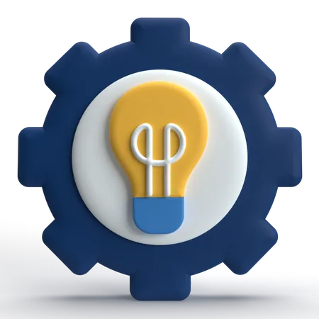 Creativity Management  3D Icon