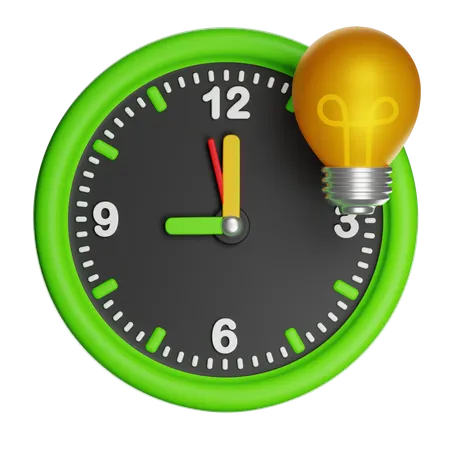Creativity Time  3D Icon