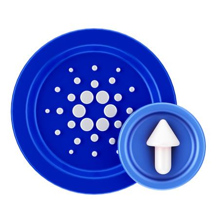 Crecimiento de cardano  3D Icon