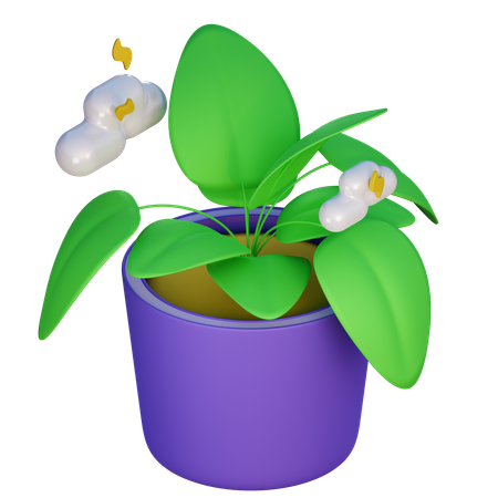Planta de crecimiento  3D Icon