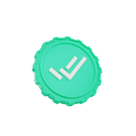 Cred Coin  3D Icon