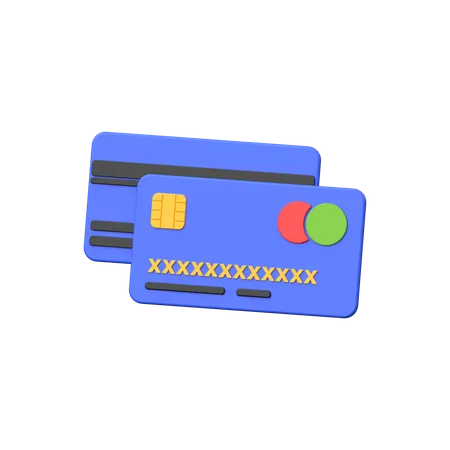 Credit Card 3 D Icons Exude Modern Payment Solutions Showcasing A Sleek Design That Symbolizes Convenient And Secure Financial Transactions 3D Icon