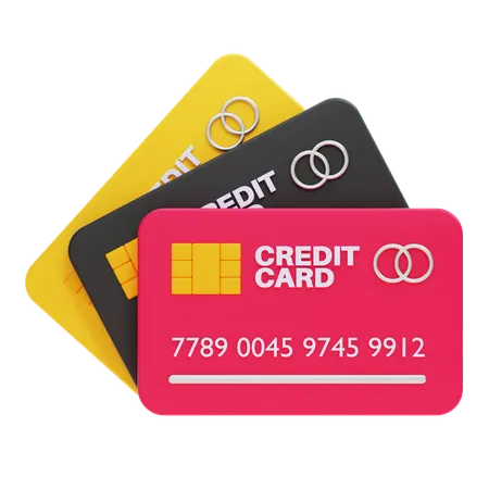 CREDIT CARD  3D Icon
