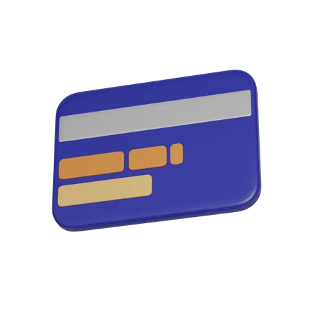 Credit Card 3 D Icon Financial And Banking 3 D Illustration 3D Icon