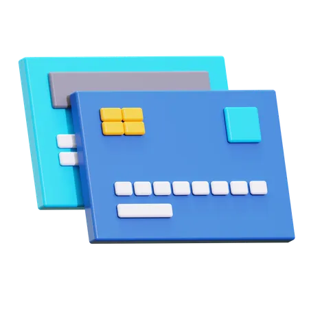 3 D Credit Card Icon 3D Icon
