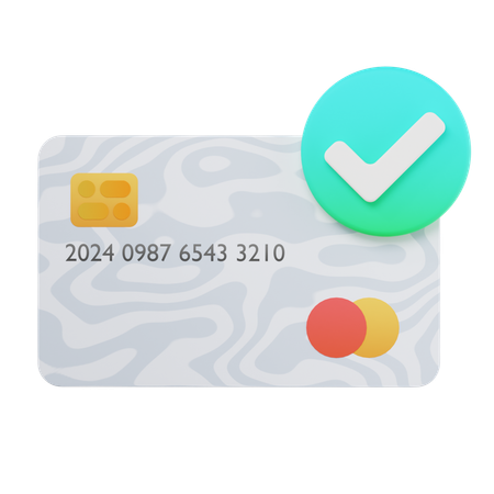 신용 카드  3D Icon