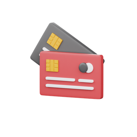 신용 카드  3D Icon