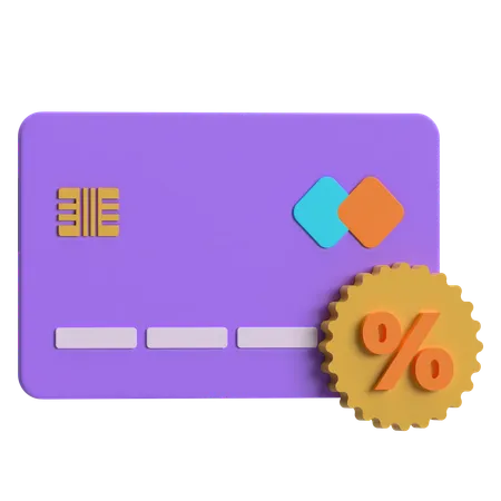 クレジットカード  3D Icon