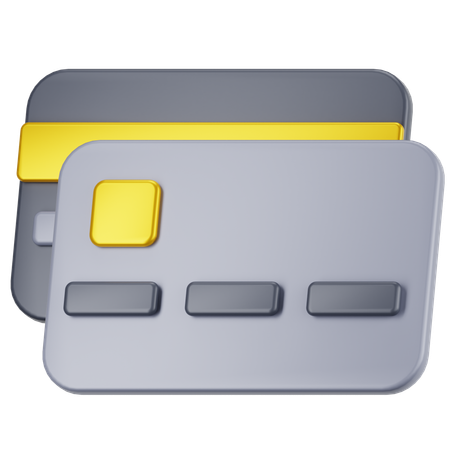 クレジットカード  3D Icon