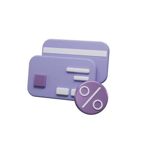 クレジットカード  3D Icon