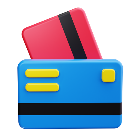 クレジットカード  3D Icon