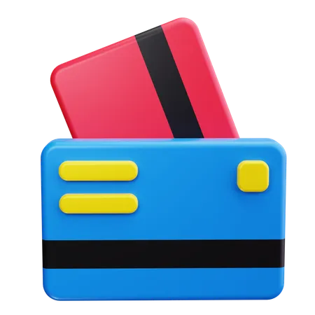 クレジットカード  3D Icon