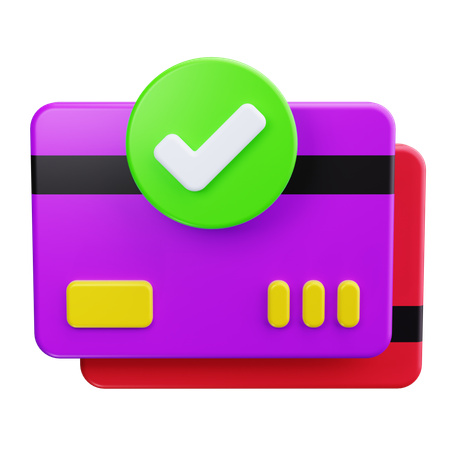 クレジットカード  3D Icon