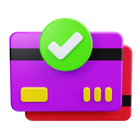 クレジットカード  3D Icon