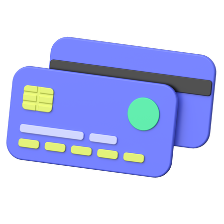 クレジットカード  3D Icon