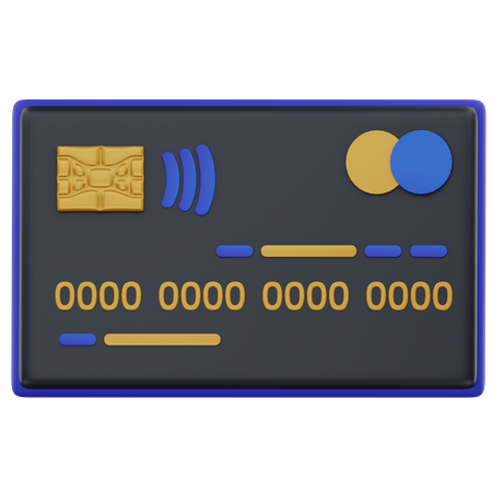 Credit Card  3D Icon